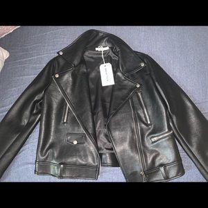 NWT End of the A leather jacket